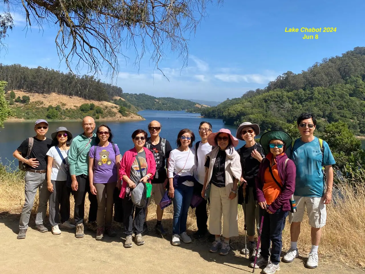 Lake Chabot in Castral Valley Jun 8, 2024